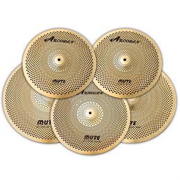 Arborea GD14161820SET Mute Gold Комплект тарелок с уменьшенной громкостью звучания 14, 16, 18, 20" GD14161820SET