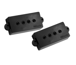 DiMarzio DP123LBK Model J Bridge звукосниматель, 4-струнный, чёрный DP123LBK