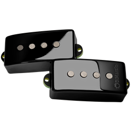 DiMarzio DP124GB Sixties P  звукосниматель, 4-струнный, чёрный DP124GB