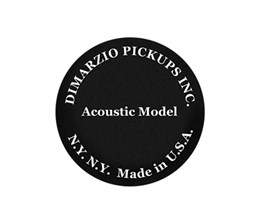 DiMarzio DP130BK Acoustic Model пьезозвукосниматель, черный DP130BK