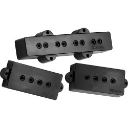 DiMarzio DP126BK Model P+J Neck & Bridge (set) комплект звукоснимателей, 4-струнный, чёрный DP126BK