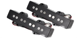 DiMarzio DP149BK Ultra Jazz Neck &amp;amp; Bridge (set) комплект звукоснимателей, 4-струнный, чёрный DP149BK