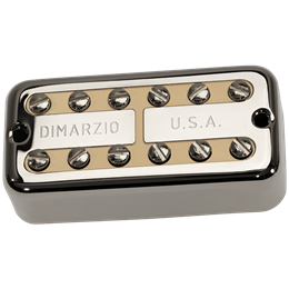 DiMarzio DP294FNCR PAF&amp;apos;TRON BRIDGE - звукосниматель для электрогитары, хамбакер, Алнико 5, 255 мВ, 9,13 кОм, никель/кремовый DP294FNCR