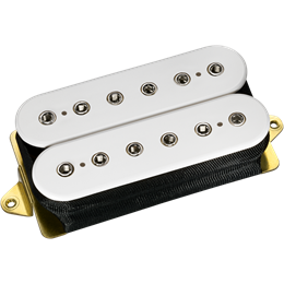 DiMarzio DP101W DUAI SOUND - звукосниматель для электрогитары, хамбакер, Магнит Керамика, Выходное напряжение мВ 425, Сопротивление кОм: 13,68, Цвет: DP101W