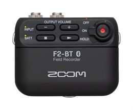 Zoom F2-BT/B полевой стереорекордер, Bluetooth, чёрный цвет Zoom F2-BT/B