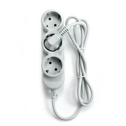 Электрическая Мануфактура PC-Y-5-32-1,5 PowerCube Бытовой удлинитель, 3+2 розетки, 3500Вт, 16А,1.5м PC-Y-5-32-1,5