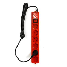 Электрическая Мануфактура SPG(5+1)-B-ko10 PowerCube Фильтр-удлинитель 3м 10А/2,2кВт SPG(5+1)-B-ko10