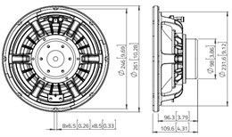 Lavoce WAN102.50-16 Динамик 10