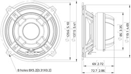 Lavoce CSF051.21 Динамик коаксиальный 5