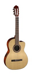 Lutner LC012CE-NAT Электро-акустическая гитара, классическая с вырезом LC012CE-NAT