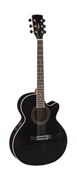 Lutner LJ-ABCE-TBK Электро-акустическая гитара, с вырезом LJ-ABCE-TBK