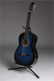 Milena-Music ML-AM1-BL Акустическая гитара, матовая, синий санберст ML-AM1-BL