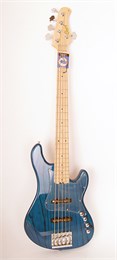 Cort GB75JJ-AB GB Series Бас-гитара, 5-струнная, синяя GB75JJ-AB
