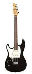 Godin 035861 Session Black Burst SG RN Электрогитара леворукая, с чехлом. 035861