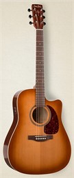 Simon &amp; Patrick 033775 CWGT Vintage Burst Cedar QIT Электро-акустическая гитара, с чехлом 033775