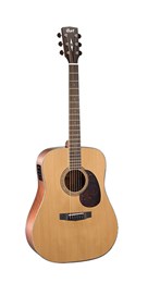 Cort EARTH100F-NS Earth Series Электро-акустическая гитара, цвет натуральный, матовый EARTH100F-NS