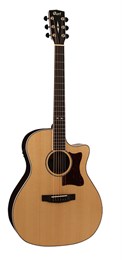 Cort GA5F-PF-NAT Grand Regal Series Электро-акустическая гитара, с вырезом, цвет натуральный GA5F-PF-NAT
