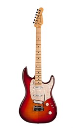 Godin 046980 Progression Plus Cherry Burst Flame MN Электрогитара 046980