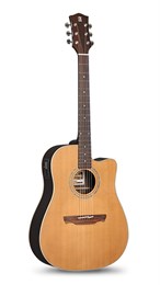Alhambra 332 Appalachian W-300-CW OP LP E7 Электро-акустическая гитара, с вырезом 332