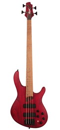 Cort B4-Plus-ASRM-OPBR Artisan Series Бас-гитара, красная B4-Plus-ASRM-OPBR