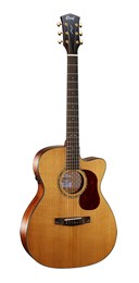 Cort Gold-OC6-NG Gold Series Электро-акустическая гитара с вырезом, цвет натуральный Gold-OC6-NG
