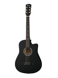 Foix FFG-38C-BK-M Акустическая гитара, с вырезом, черная FFG-38C-BK-M