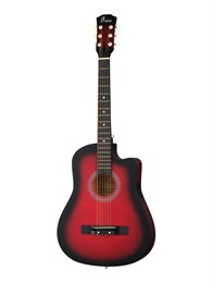 Foix FFG-38C-RD-M Акустическая гитара, с вырезом, красная FFG-38C-RD-M