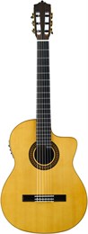 Martinez MFG-RS-CE Flamenco Series Классическая гитара, с вырезом, со звукоснимателем MFG-RS-CE