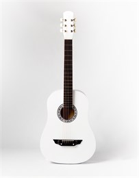 АККОРД ACD-39A-74-WH Акустическая гитара, белая ACD-39A-74-WH