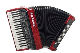 A3843 AMICA III 80 Аккордеон, красный, Hohner A3843