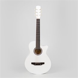 АККОРД ACD-40A-3-WH Акустическая гитара, с вырезом, белая ACD-40A-3-WH