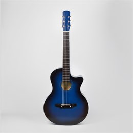 АККОРД ACD-41A-34-BL Акустическая гитара, с вырезом, синий санберст ACD-41A-34-BL