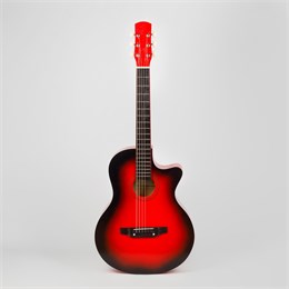 АККОРД ACD-41A-34-R Акустическая гитара, с вырезом, красный санберст ACD-41A-34-R