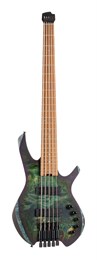 Cort Space5-WBAG-SDG Artisan Series Бас-гитара безголовая 5-струнная, зеленая Space5-WBAG-SDG