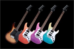 GTRS SL810-PUBT Электрогитара со встроенным процессором, фиолетовая SL810-PUBT