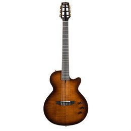 Cort Sunset-NC-DLX-TSB-WBAG Электрогитара, нейлоновые струны, санберст Sunset-NC-DLX-TSB-WBAG