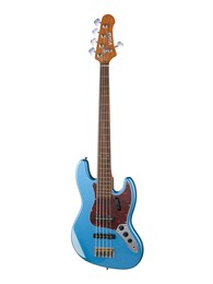 VIVA VJB5-MBL Бас-гитара 5-струнная, синяя VJB5-MBL