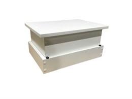 Lutner KN-02 Подставка для ног юного пианиста, белая KN-02