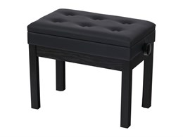 Rin HY-P410-SATIN-BLACK Банкетка, матовый черный, искусственная кожа HY-P410-SATIN-BLACK