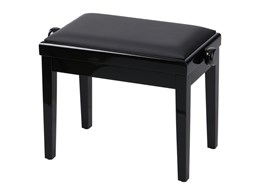 Rin HY-PJ023-GLOSS-BLACK Банкетка, черный/черный, искусственная кожа HY-PJ023-GLOSS-BLACK