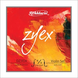 DZ310A-4/4M ZYEX Комплект струн для скрипки D`Addario DZ310A-4/4M