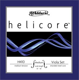 D'addario H410-MM Helicore Комплект струн для альта среднего размера, среднее натяжение H410-MM
