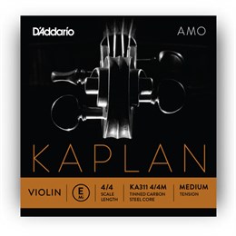 D'addario KA310-4/4M Kaplan Amo Комплект струн для скрипки размером 4/4, среднее натяжение KA310-4/4M