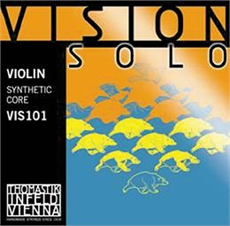Thomastik VIS101 Vision Solo Комплект струн для скрипки размером 4/4, среднее натяжение VIS101