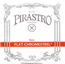 Pirastro 342020 Flat-Chromesteel ORCHESTRA Комплект струн для контрабаса размером 3/4 342020