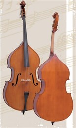 Gliga I-D044 Intermediate Gems II flat back Контрабас 4/4 I-D044