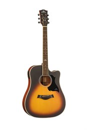 Kepma D1CE Sunburst - Акустическая гитара D1CE 3TS