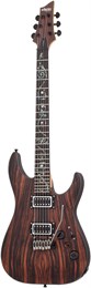 SCHECTER C-1 EXOTIC TREM  EBONY - Электрогитара C-1 EXOTIC TREM  EBONY