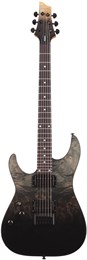 SCHECTER C-1 STANDARD LH BLACK FADE BURST BURL BFBB - Электрогитара C-1 STANDARD LH BLACK FADE BURST BURL BFBB