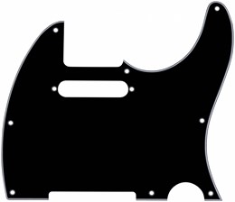 JET PT-300 BK - Панель для гитары JET JT-300, цвет черный PT-300 BK